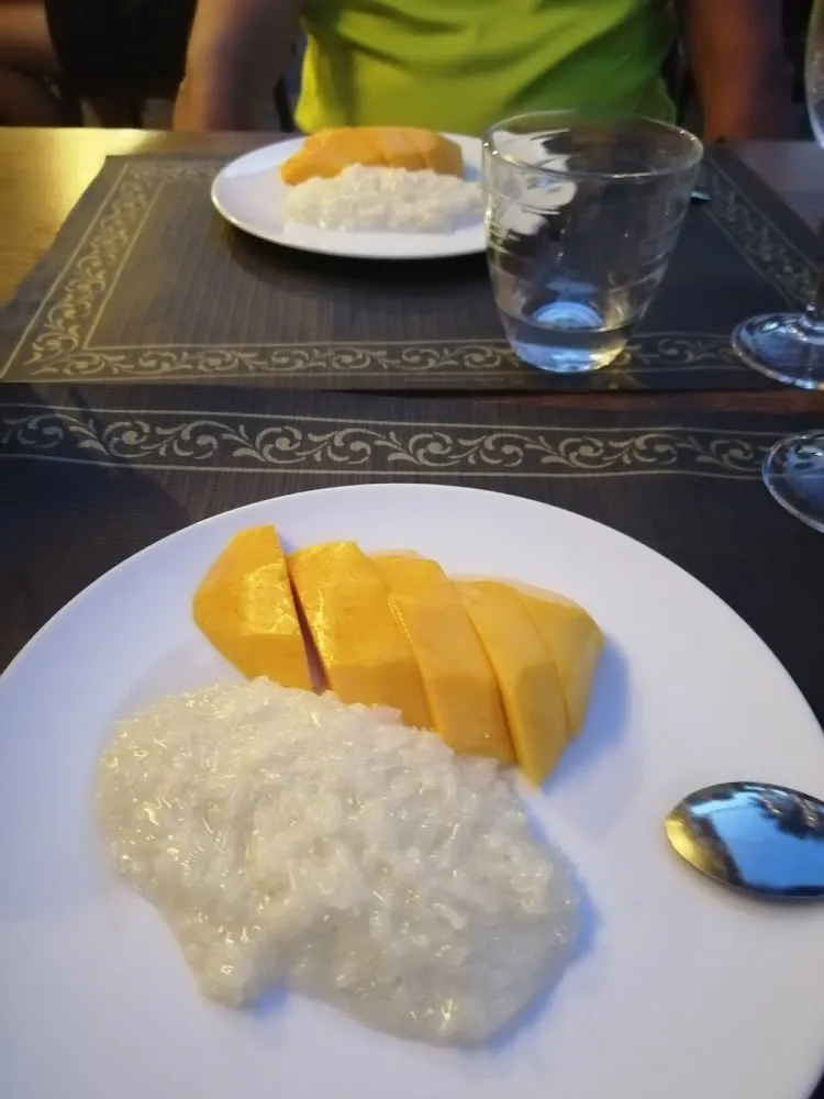 Riz Gluant Au Lait de Coco Mangue
